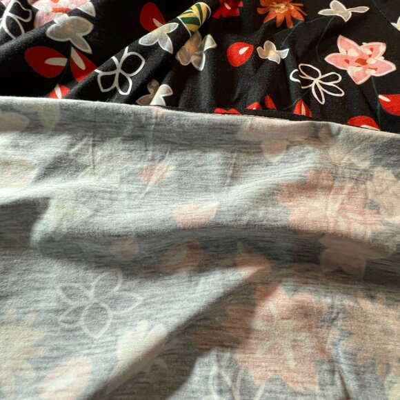 📌Cotton Blend Floral Long Tunic - Top Perfect Dressed with Leggings & Boots - Picture 11 of 13